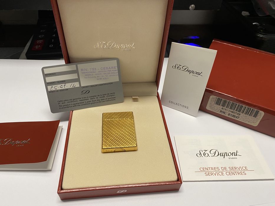 Brichetă S.T. Dupont Gold -Originala