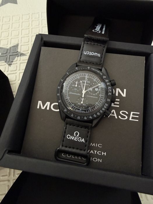 Omega Swatch Mission to the Moonphase