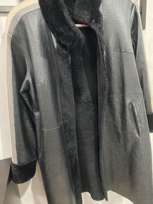 Облегченная двустронняя дубленка