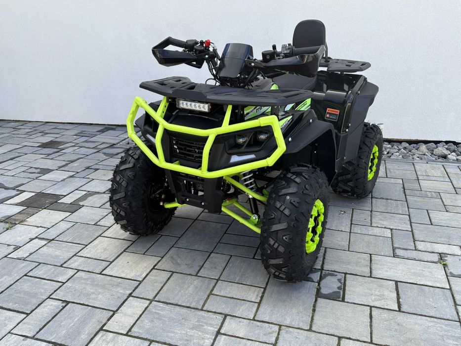 Atv 125cc RockRider 8" automat 4T benzina negru/verde