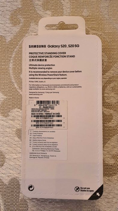 Husa Samsung Galaxy S20 / S20 5G - Protective standing cover