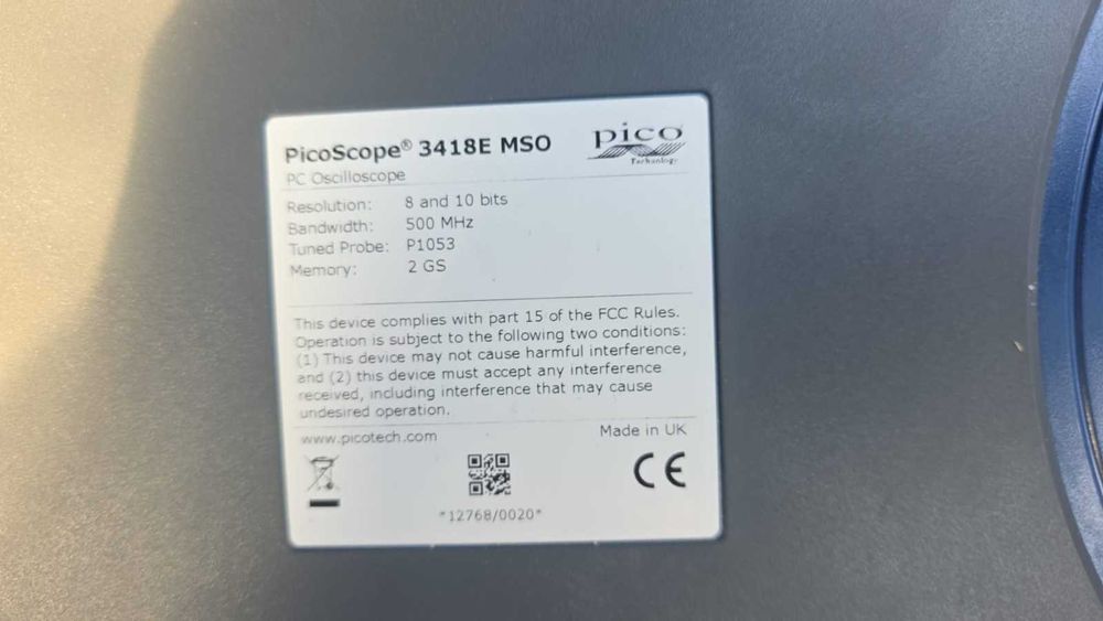 Osciloscop digital PicoScope 3418E MSO (PQ354)