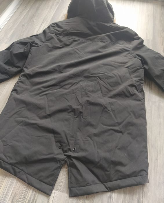 Чисто ново мъжко яке парка Mark New York by Andrew Marc черно М L