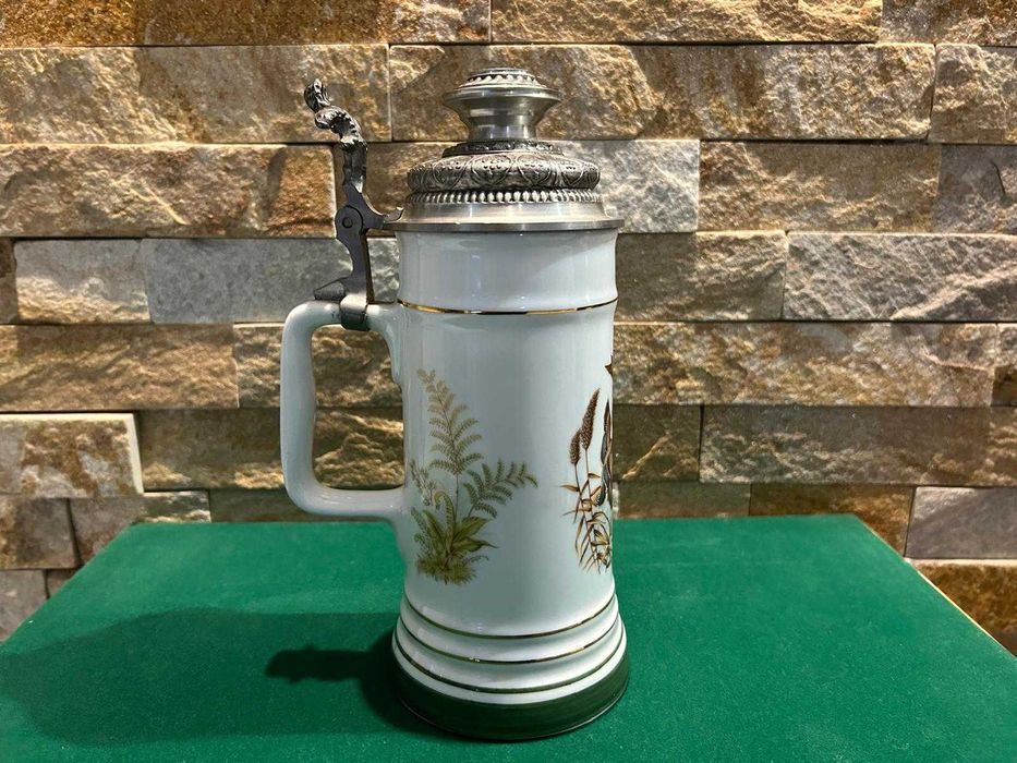 Halbe germane pentru bere din ceramica si sticla, de colectie