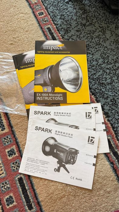 ПРОФИ комплект студийного света Jinbei + Impact