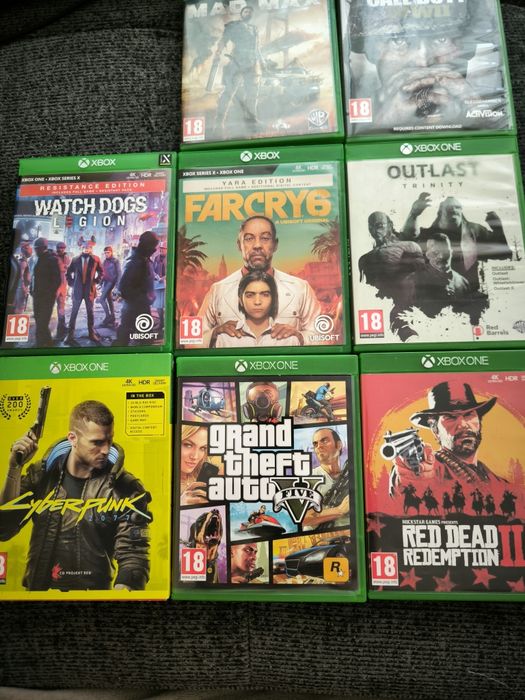 Xbox one S 1TB + допълнителни игри