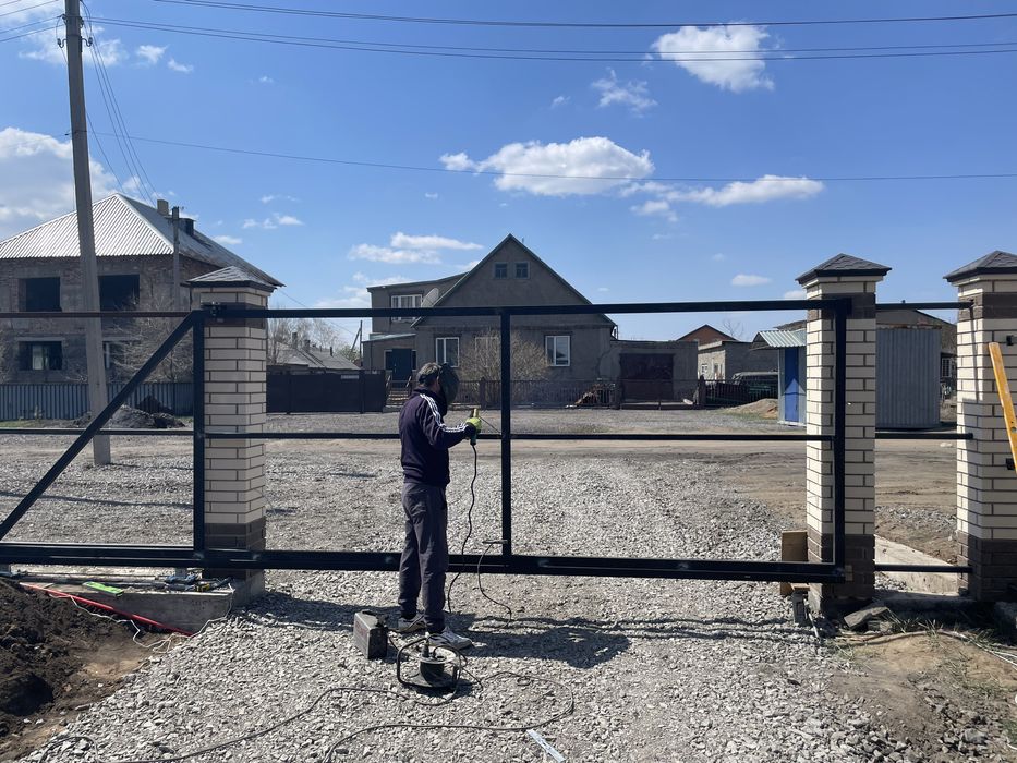 Изготовления: откатных ворот