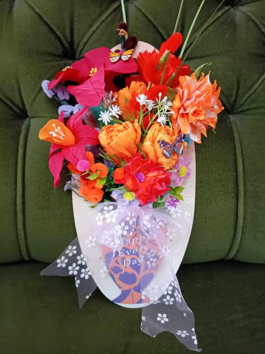 ЦВЕТЯ - ръчно изработени