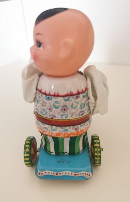 Jucarie chinezeasca, Tobosar, MS 765, in cutia originala si cu cheita