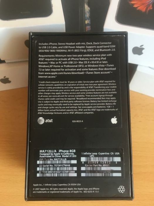 2G prima generație full box iphone