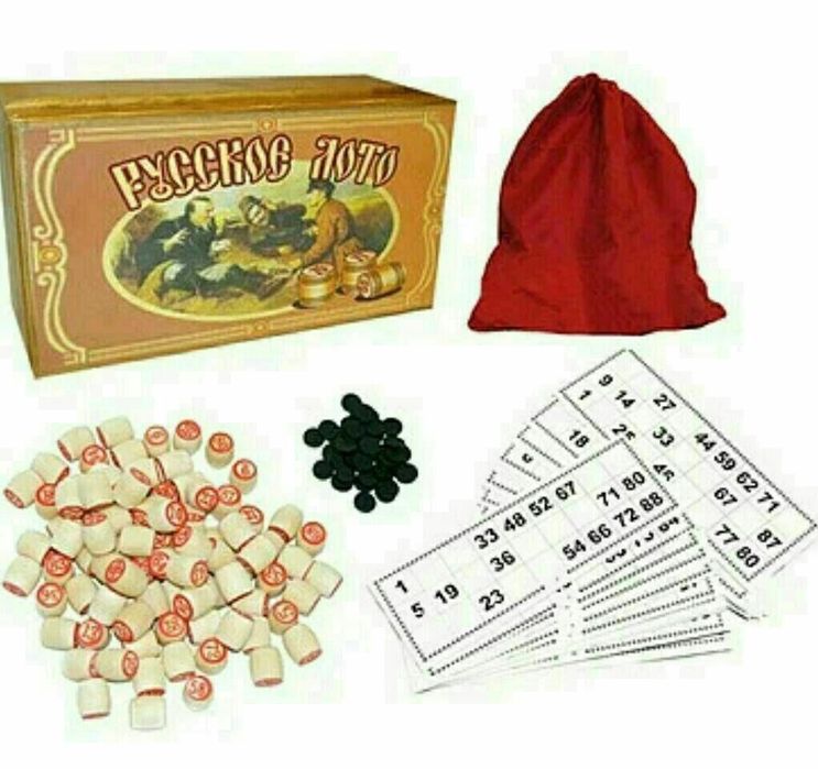 Русское Лото. Настольная игра
