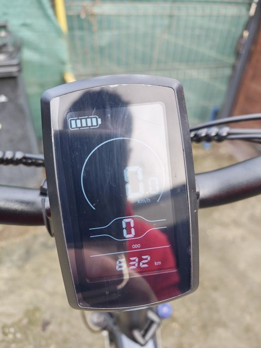 Bicicleta electrica pliabila Ulzomo Dunes 20 E-bike, Gri