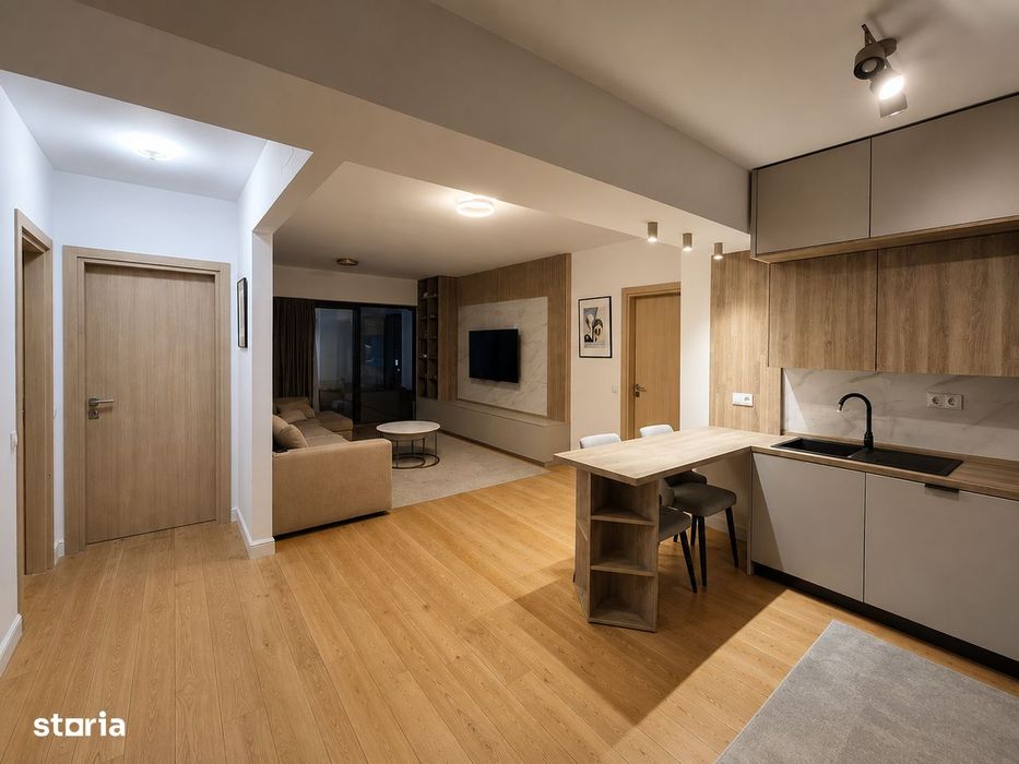 Apartament 3 Camere | Mobilat - Utilat | 107 MP | Vedere Libera |