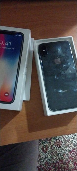 Iphone x 64gb karopkasi bor