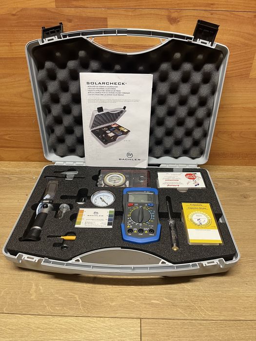 Trusa testare sisteme solare termice Solarcheck