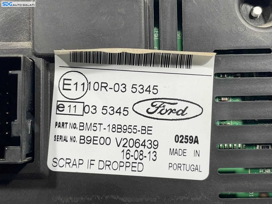 Display Ecran Afisaj Navigatie Radio Ford Focus 3 2010 - 2018 Cod BM5T-18B955-BE [L4026]