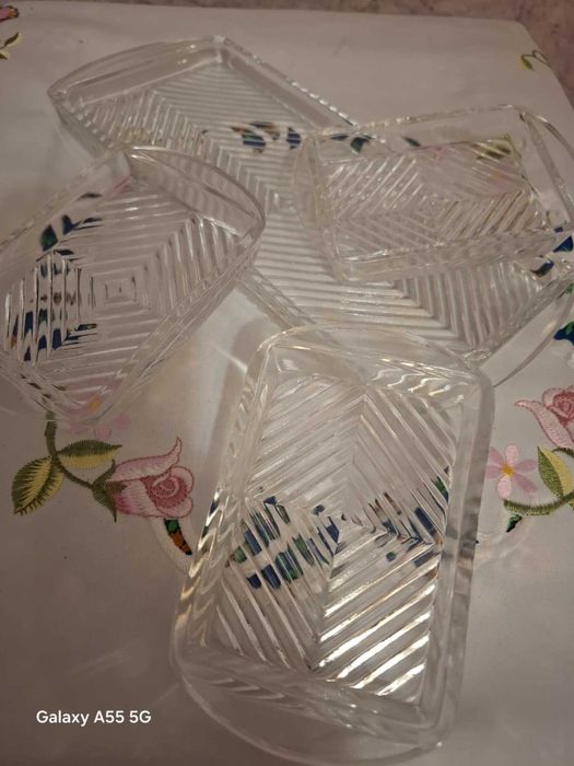 Старинен Кристален Сет