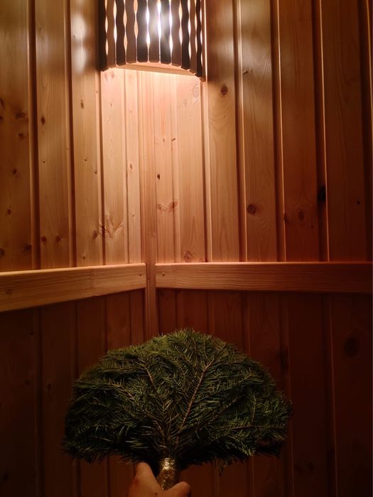 Новая семейная баня! Мокрый пар!