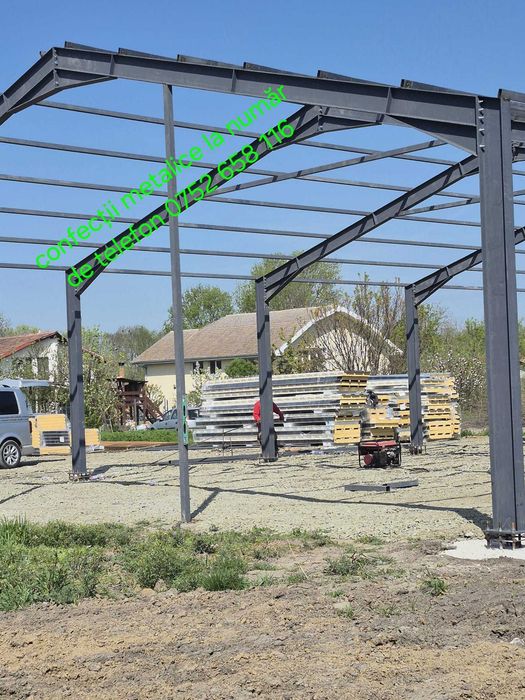 Vand hala metalica completa sau doar structura , pret promotional