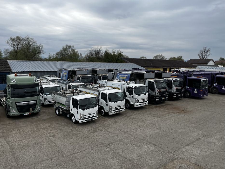 DAF LF Maturatoare Stradala , 2 bucati, EURO 6 Autogunoiera Gunoiera Masina de Gunoi Autocompactoare Vanzare / Chirie