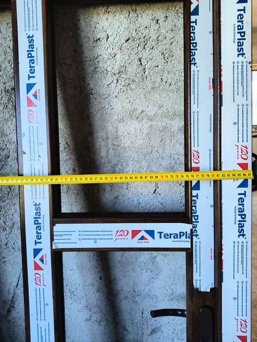 Ușă PVC TeraPlast NOUĂ – 87×169 cm