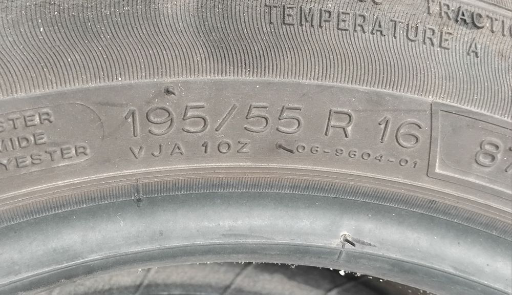 Гуми 195 55 16 Мишелин Michelin 4 броя. Нов внос. Не са нови! Цената е