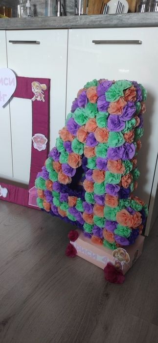 Обемни цифри, рамки, хартиени торти,банери