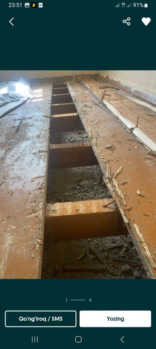 Snosga tushgan eski uylarni buzip olamiz kelishilgan xolda.