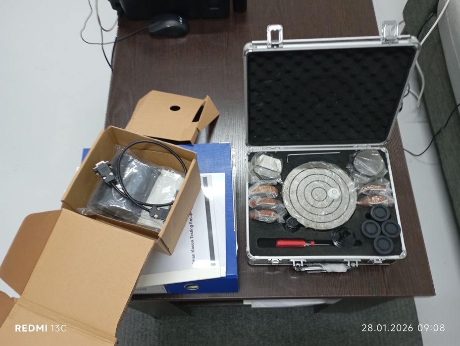 Твердомер по роквел новый