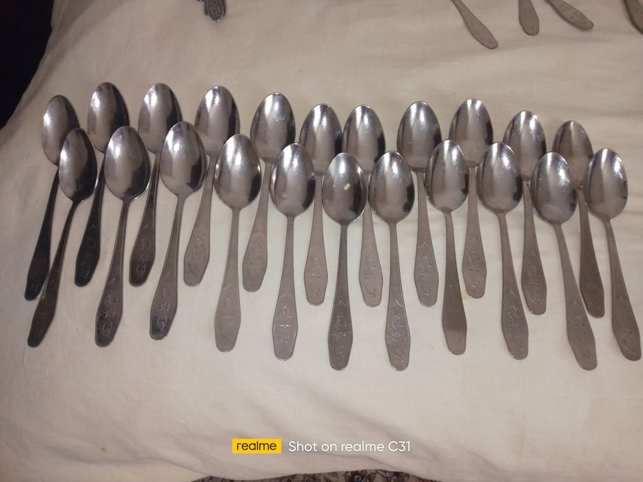 Вилки ложки нержавейки