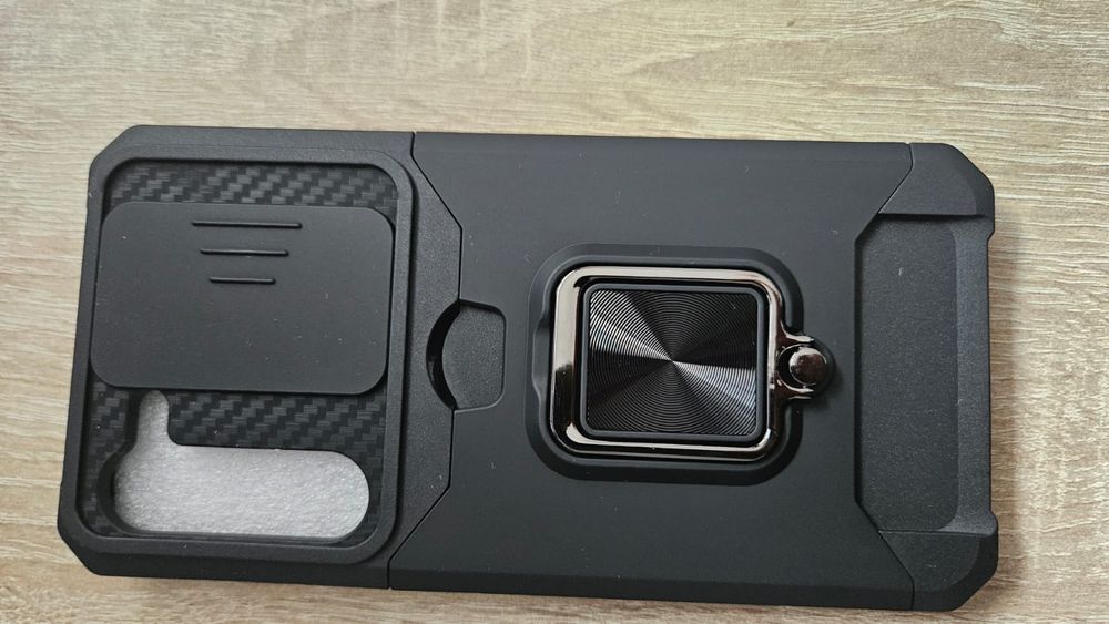 Husa Samsung Galaxy S23 Plus, Black, Anti Soc, Slot Card