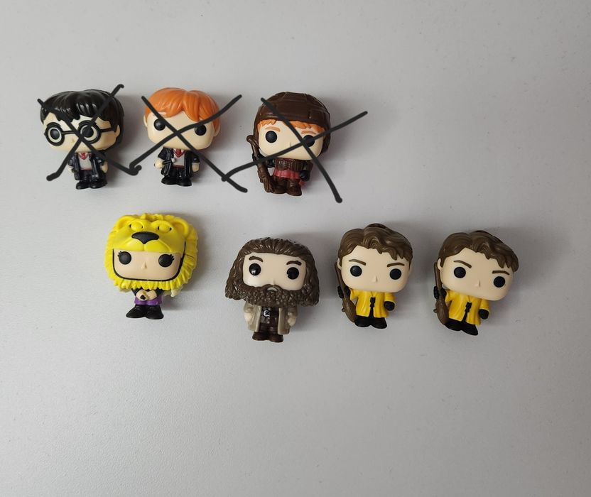 Фигурки киндер из серии Гарри Поттер