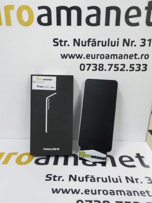 Telefon mobil Samsung Galaxy S25 FE, Dual SIM, 8GB RAM, 256GB -N-