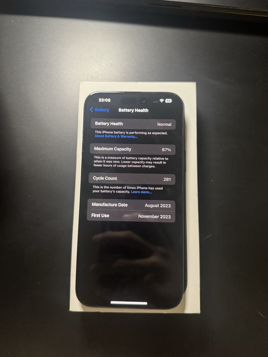 Iphone 15 pro max 512 gb plus doua huse