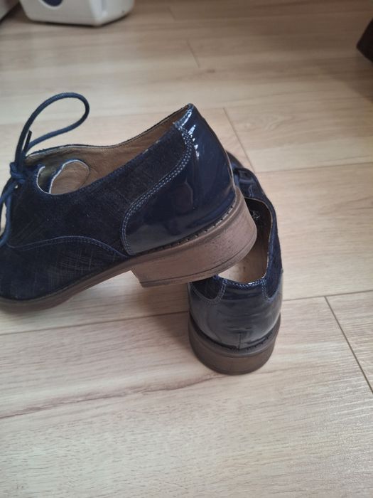 Pantofi dama piele bleumarin 39