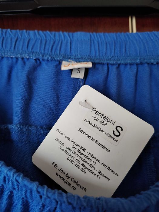 Pantaloni Nomad albaștri de la Joa, mărimea S