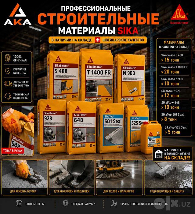 Sika Grout 980(Master Flow) — когда подливка требует надёжного решения