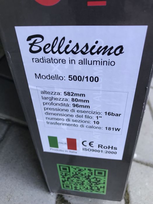 Calorifer Aluminiu 500-600 mm (10 Elementi)