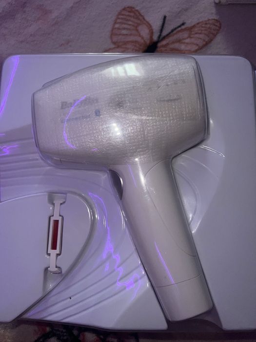 Epilator BaByliss IPL Homelight G946E, 300.000 impulsuri, Bluetooth, Alb