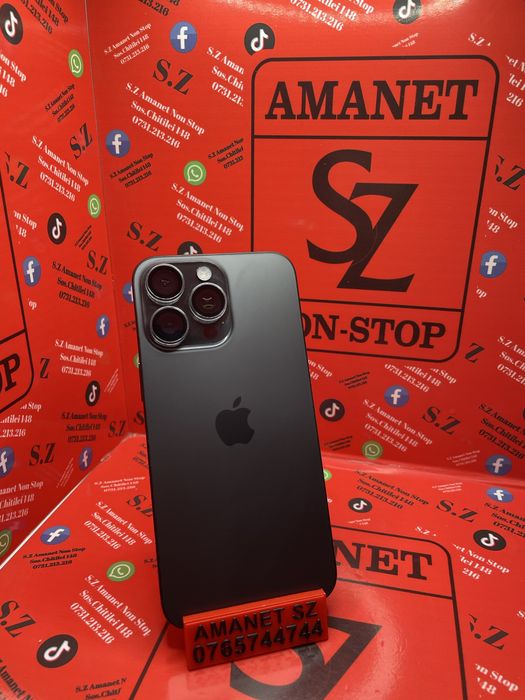Iphone 15 Pro Max 89% Baterie Amanet SZ Non Stop