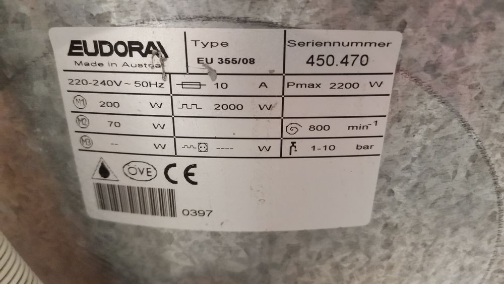 Мини пералня EUDORA 3 кг