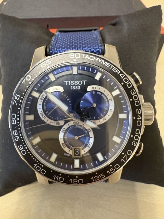 Tissot Supersport Chrono, Purtat o singura data