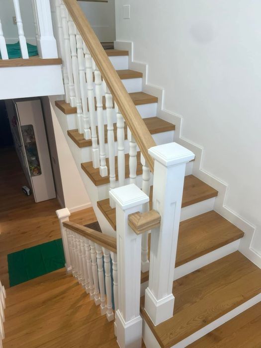 Scari lemn / trepte lemn / balustrade din lemn / riflaje