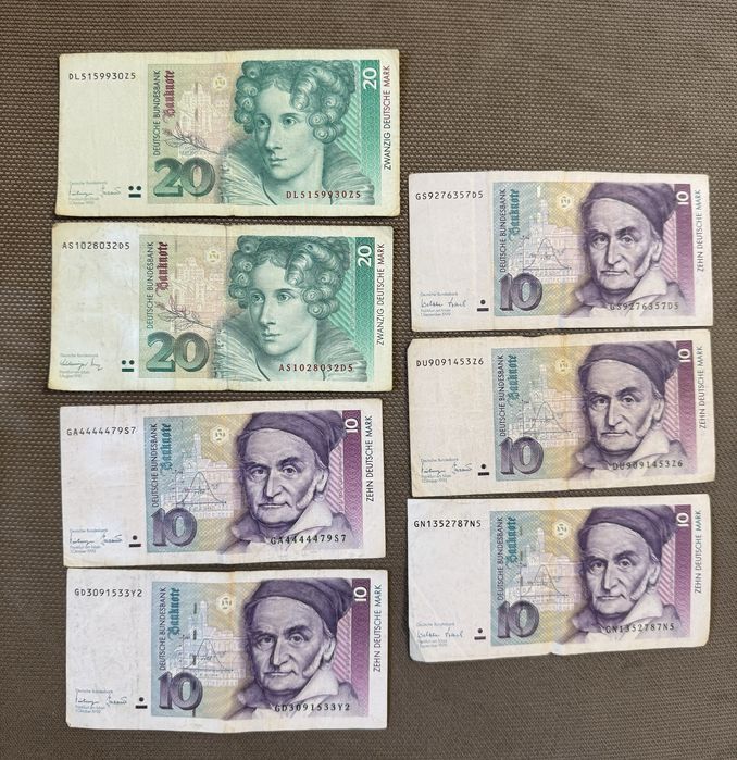 Bancnote vechi marci germane