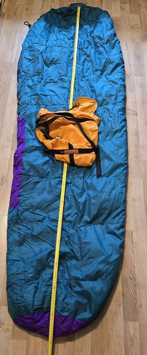Sac de dormit Kapella – 210 cm, camping/drumeții, stare bună   Preț: 150 lei (negociabil)