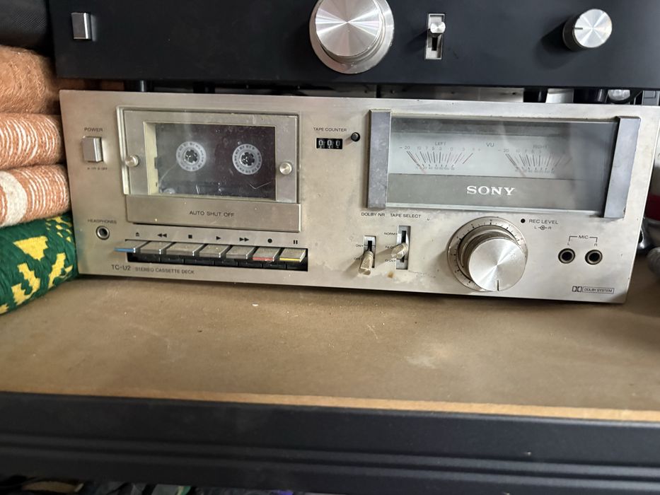 Casetofon Deck Vintage Sony TC-U2