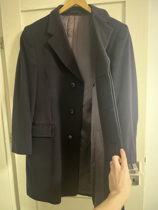 Palton barbatesc Crombie  100% Casmir