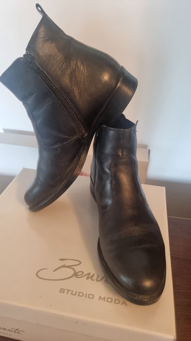 Botine dama piele naturala