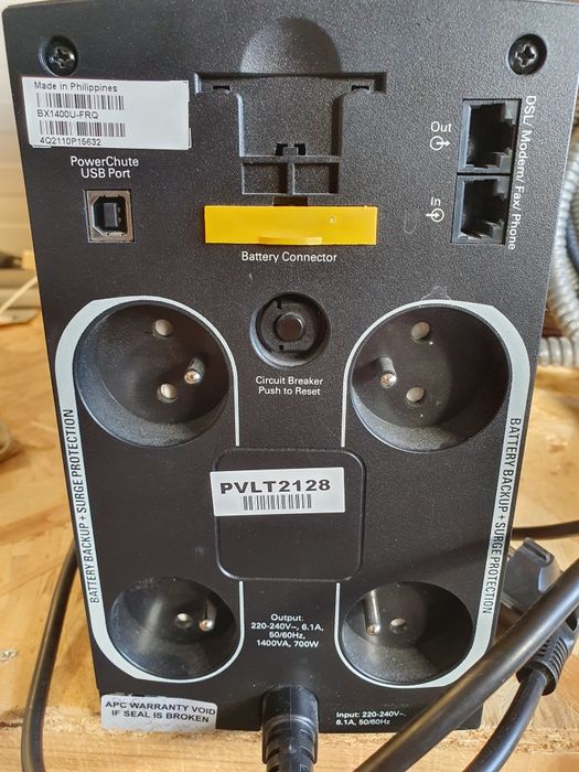 Ups APC 1400.Cu acumulatori