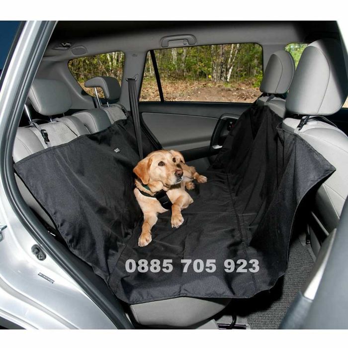 Протектор Покривало за Задните Седалки Кола за Домашни Любимци Куче